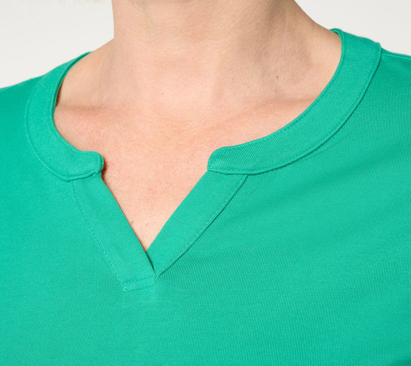 Denim & Co. Essentials Regular Perfect Jersey Tunic — View 10