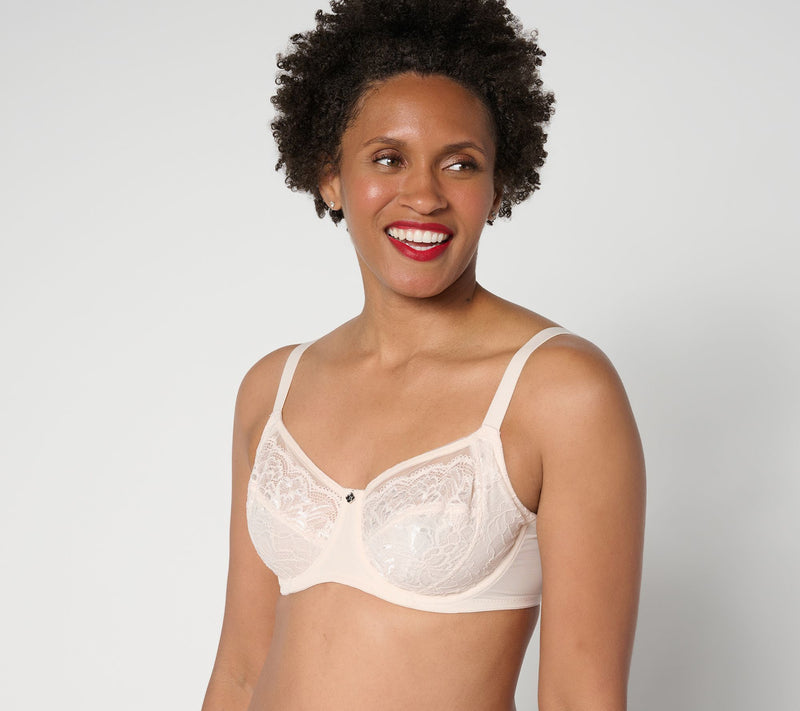Breezies Natural Curves Unlined Support Underwire Bra — View 5