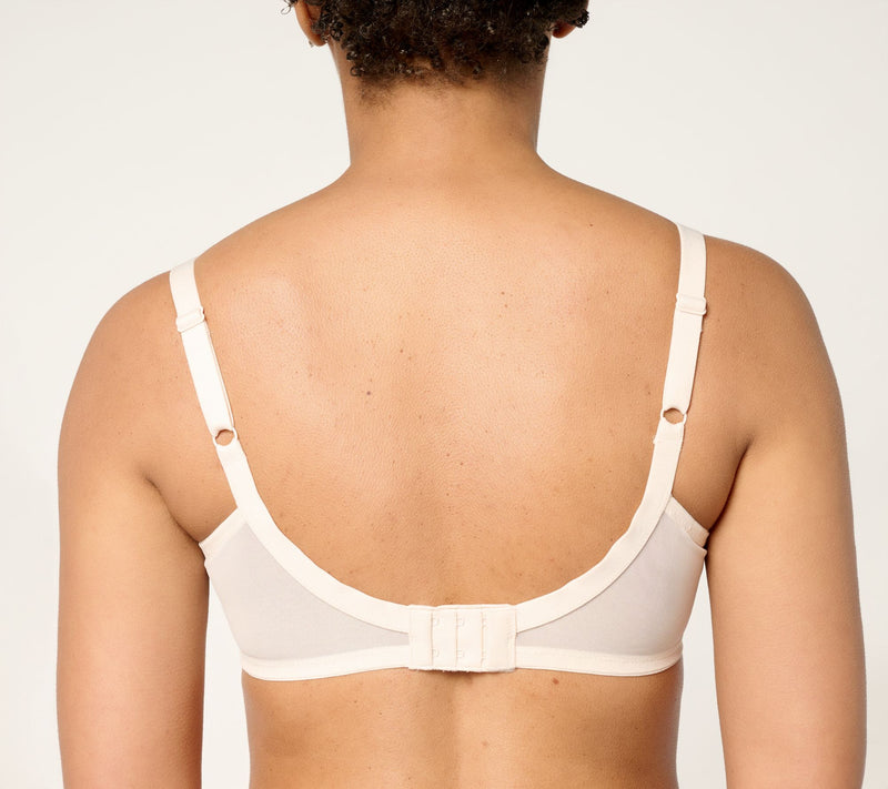 Breezies Natural Curves Unlined Support Wirefree Bra — View 9