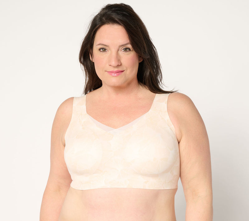 Evelyn & Bobbie Ultra Lift Defy Mesh Trimmed Seamless Wirefree Bra — Main view
