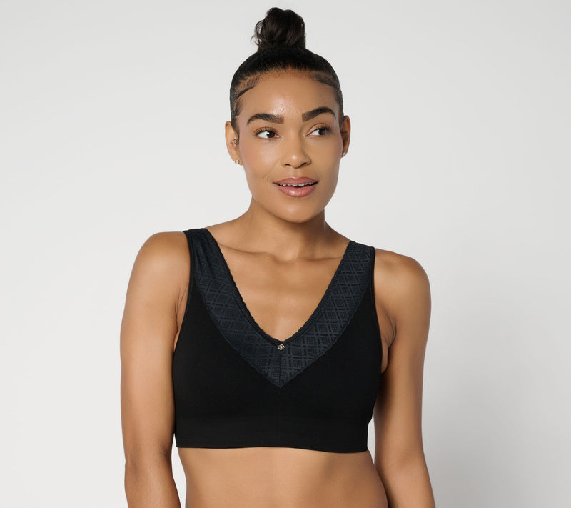 Breezies Comfort Breeze Wirefree Contour Bra — View 7