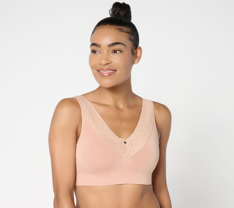 Breezies Comfort Breeze Wirefree Contour Bra — View 9