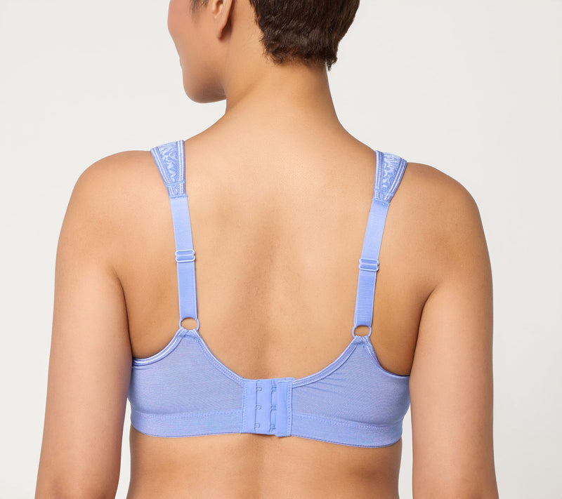 Breezies Wild Rose Seamless Wirefree Support Bra -Fashion — View 16