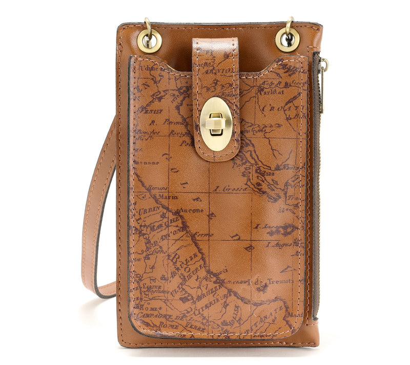 Patricia Nash Leather Daphne Phone Crossbody — View 3