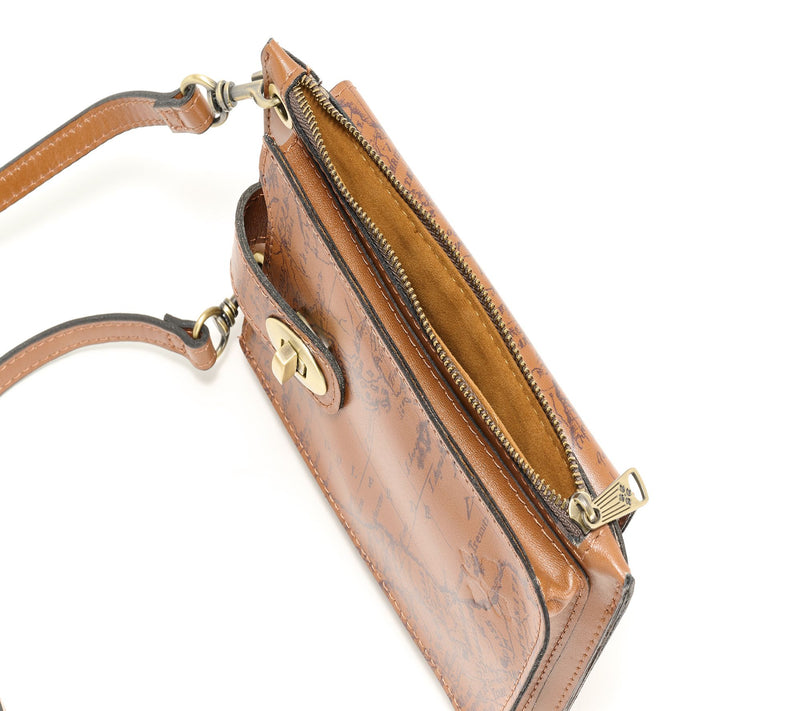 Patricia Nash Leather Daphne Phone Crossbody — View 6