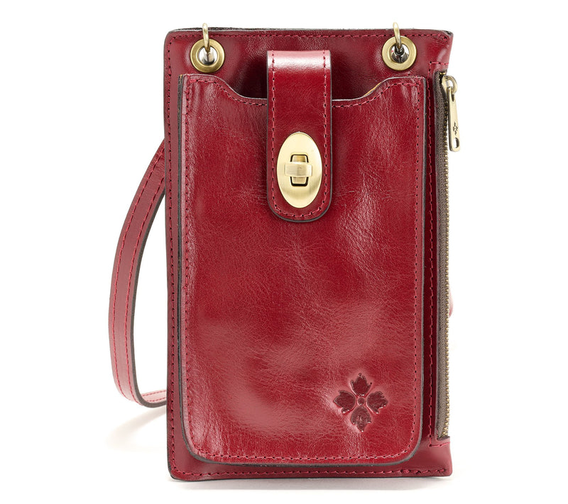 Patricia Nash Leather Daphne Phone Crossbody — View 20