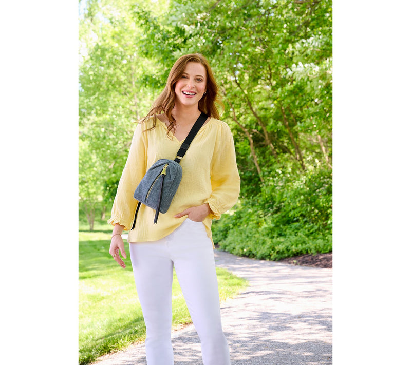 Aimee Kestenberg Tamitha Leather Sling Bag — View 19