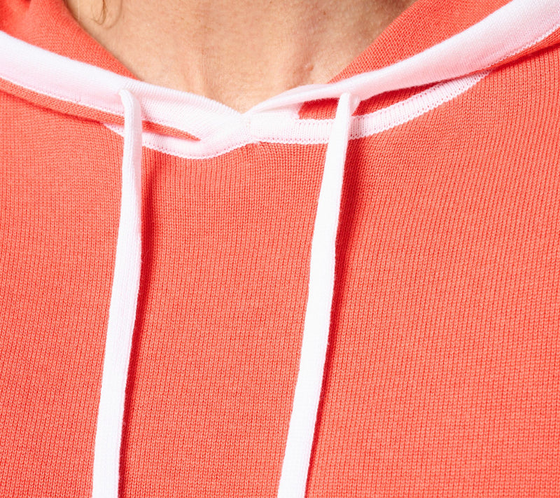 Belle by Kim Gravel Yacht Club Tipped Sweater Hoodie — View 14