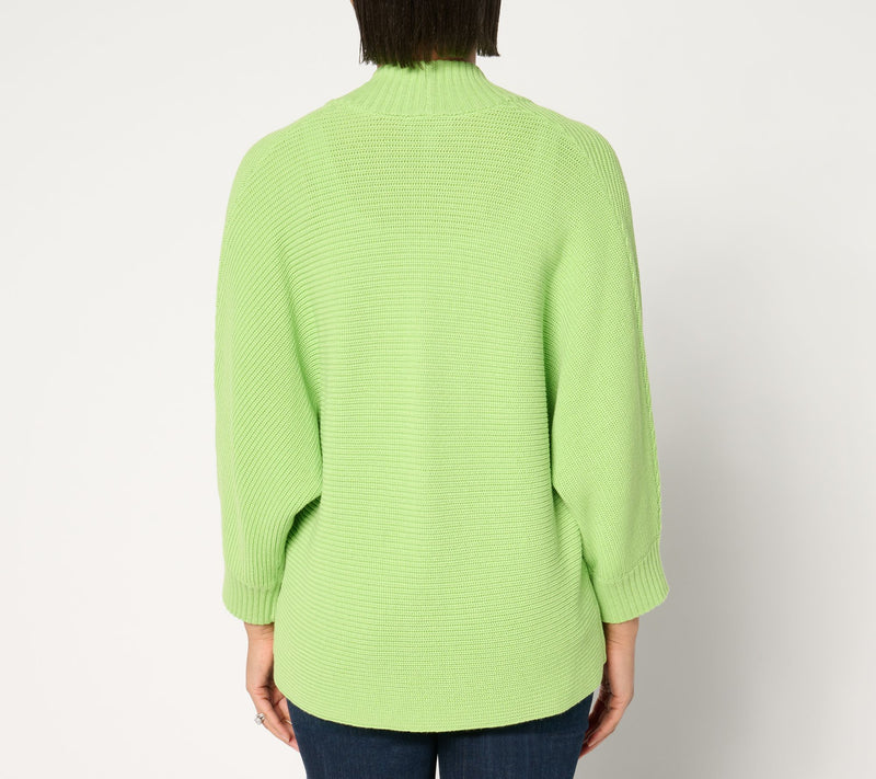 Belle by Kim Gravel Dare to be Bright Shaker Knit Cardigan — View 16