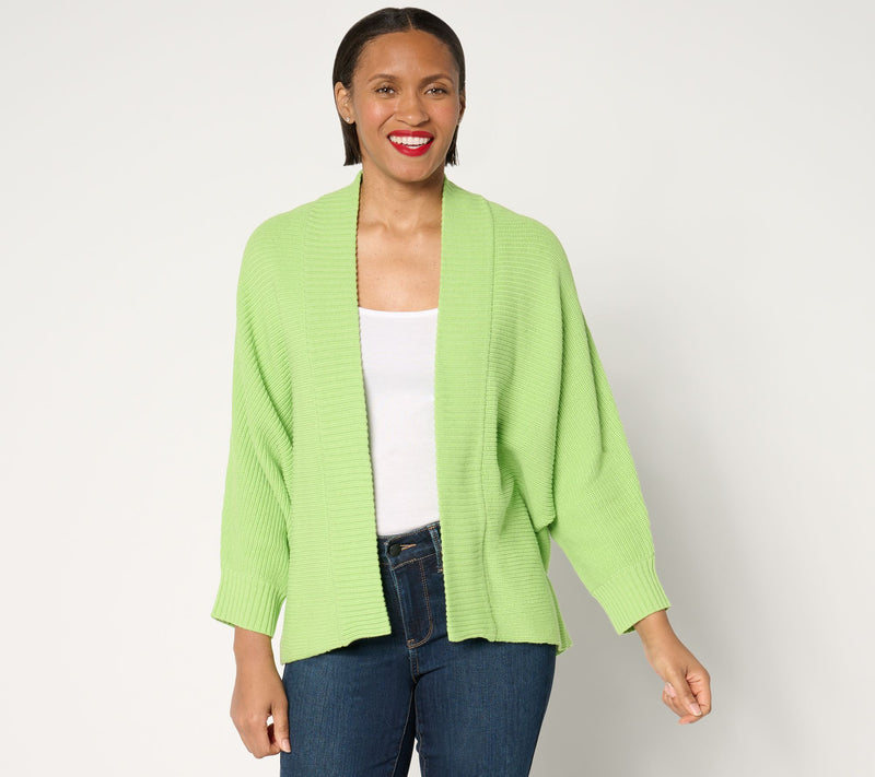 Belle by Kim Gravel Dare to be Bright Shaker Knit Cardigan — Main view