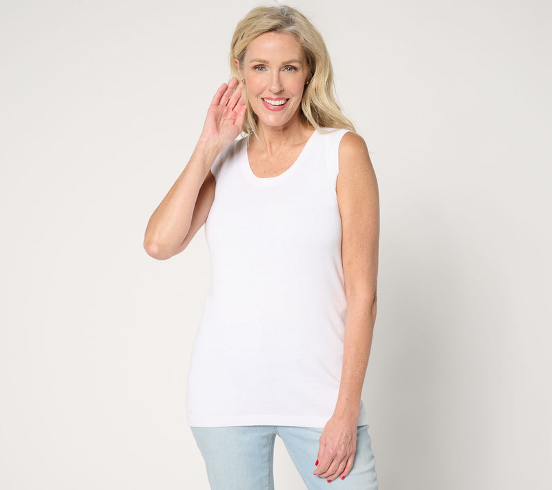 Belle by Kim Gravel Dare to be Bright Sweater Tank — View 13