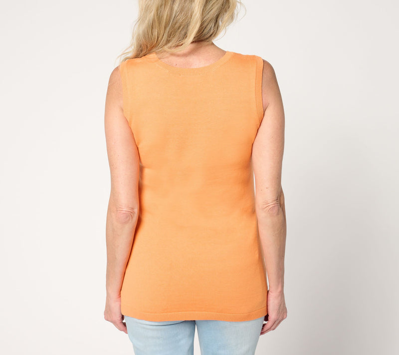 Belle by Kim Gravel Dare to be Bright Sweater Tank — View 4