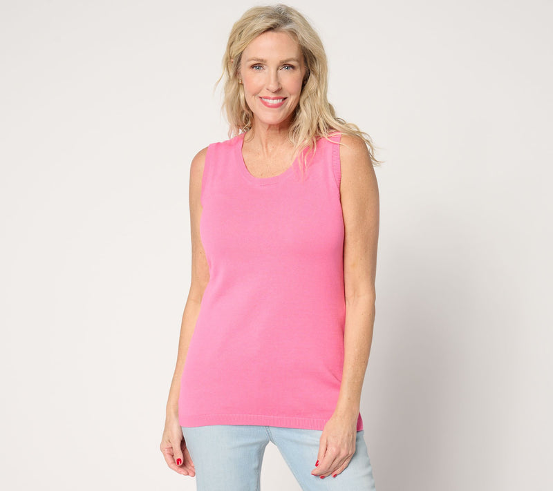 Belle by Kim Gravel Dare to be Bright Sweater Tank — View 14