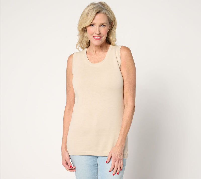 Belle by Kim Gravel Dare to be Bright Sweater Tank — View 17