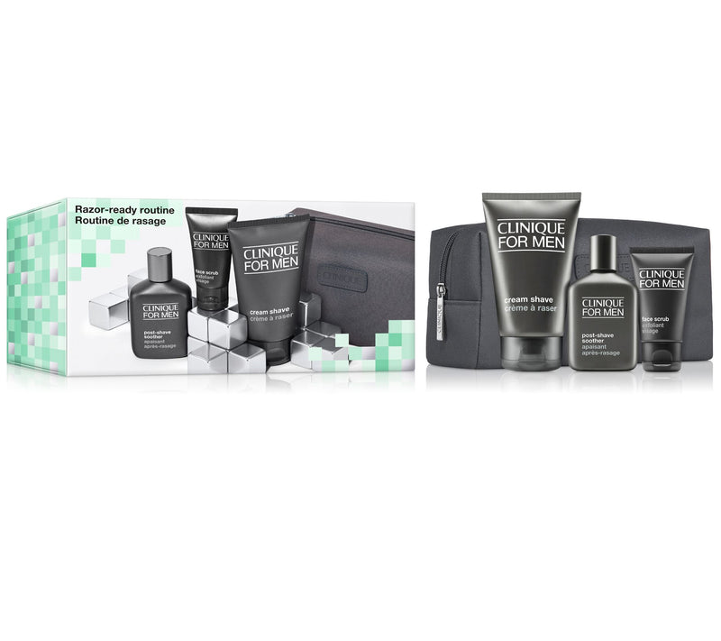 Clinique Razor-Ready Routine Men's Skincare Set — Main view