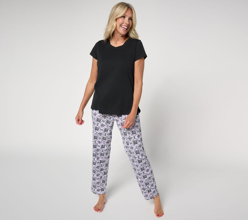 Carole Hochman 100% Cotton Lounge Set — Main view
