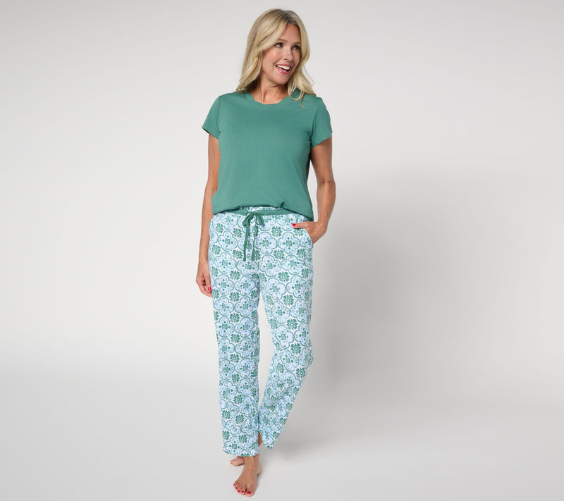Carole Hochman 100% Cotton Lounge Set — View 7