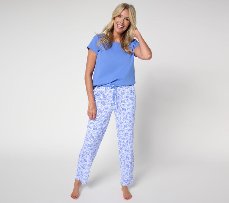Carole Hochman 100% Cotton Lounge Set — View 9