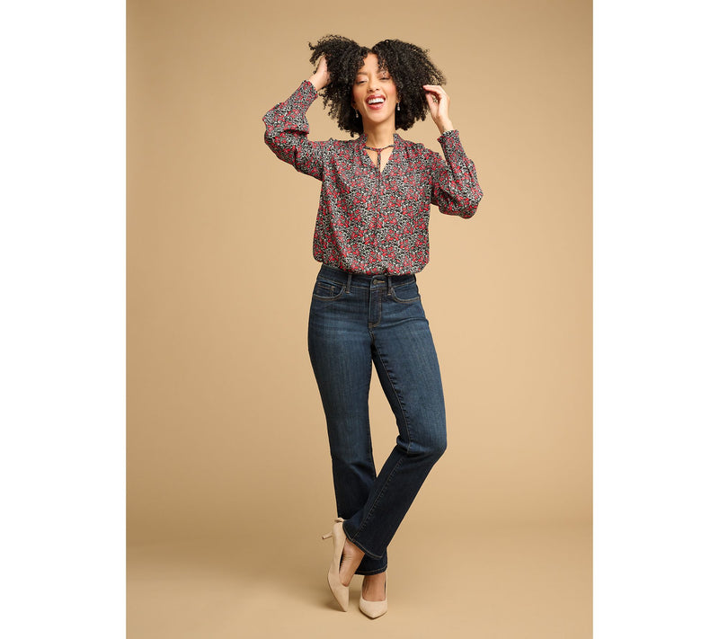 NYDJ Sure Stretch Marilyn Straight Leg Jean - Petite — View 20