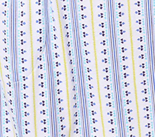 Stan Herman 100% Cotton Printed Maxi Dress — View 8
