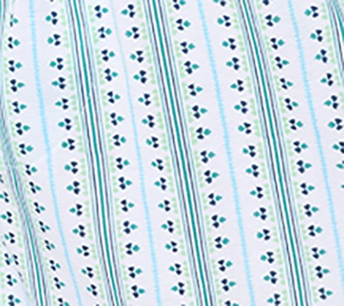 Stan Herman 100% Cotton Printed Maxi Dress — View 4