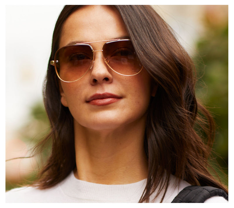 Youzey The Icon Aviator Polarized Sunglasses — View 6
