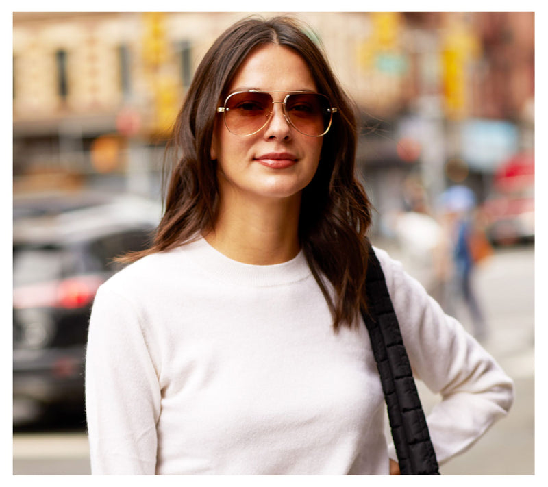 Youzey The Icon Aviator Polarized Sunglasses — View 4