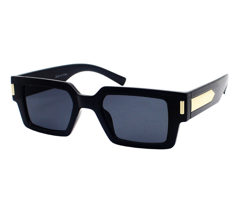 Youzey The Agent Rectangle Polarized Sunglasses — View 2
