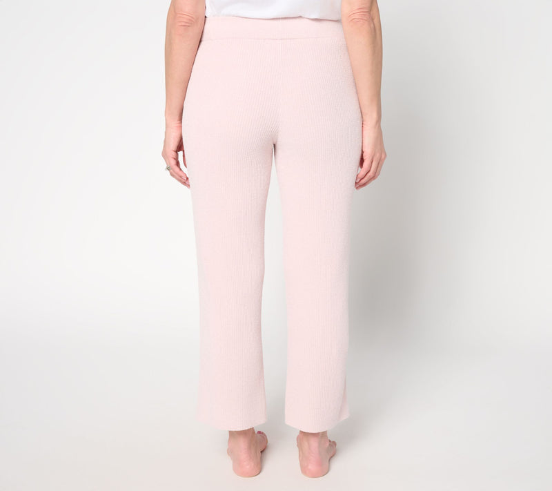 Barefoot Dreams Reg. CozyChic Ultra Lite Ribbed Pintuck Crop Pant — View 14