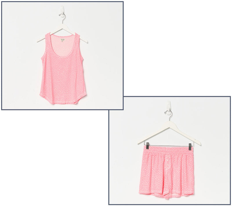 P.J. Salvage x Cozy Zoe Tank Top & Shorts Pajama Set — View 9