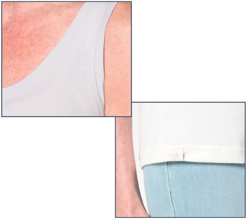 Barefoot Dreams Malibu Collection Pima Modal 2-Pack Tank — View 14