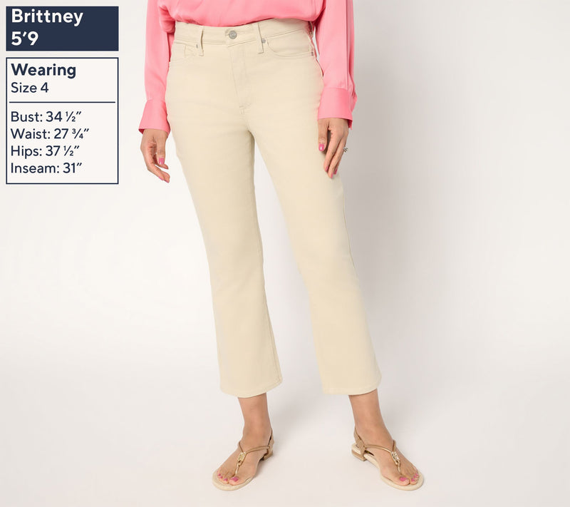 NYDJ High Rise Regular Billie Ankle Jeans w/ Cool Embrace — View 11