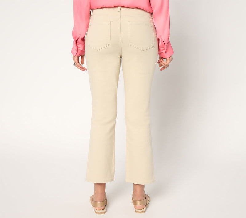 NYDJ High Rise Regular Billie Ankle Jeans w/ Cool Embrace — View 12