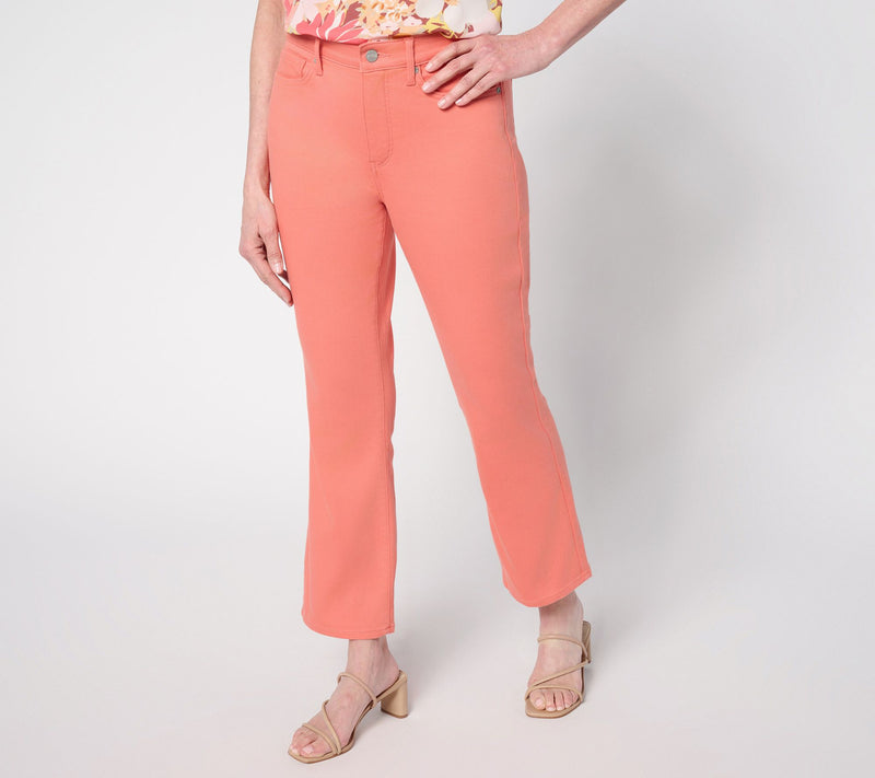 NYDJ High Rise Regular Billie Ankle Jeans w/ Cool Embrace — View 2