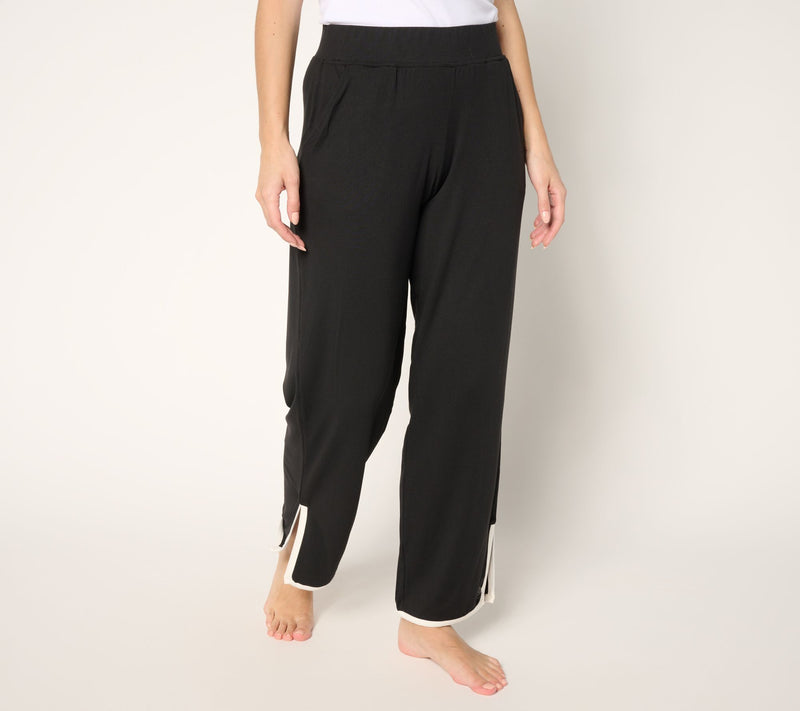 Cuddl Duds Flexwear Color Accent Pant — View 7