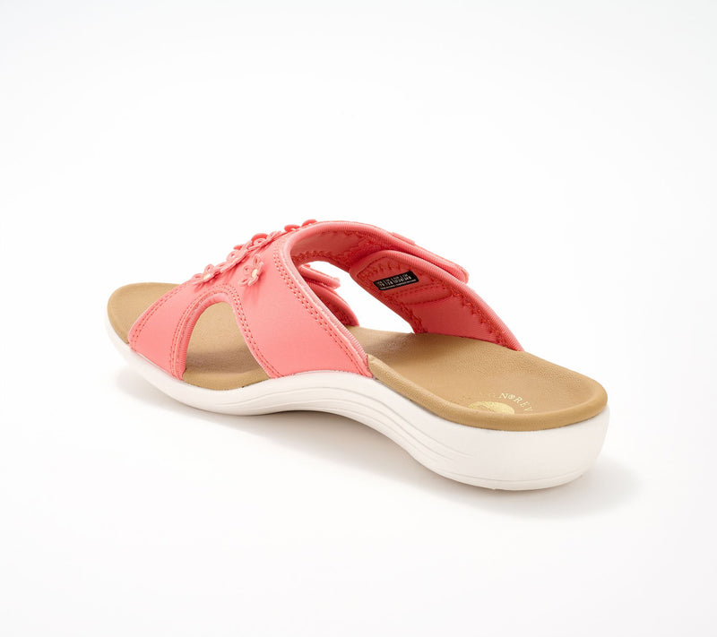 Revitalign Orthotic Floral Slide Sandals - Kholo Hamptons — View 6