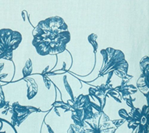 BEAUTIFUL by Lawrence Zarian Regular High-Low Printed Shirt — View 8