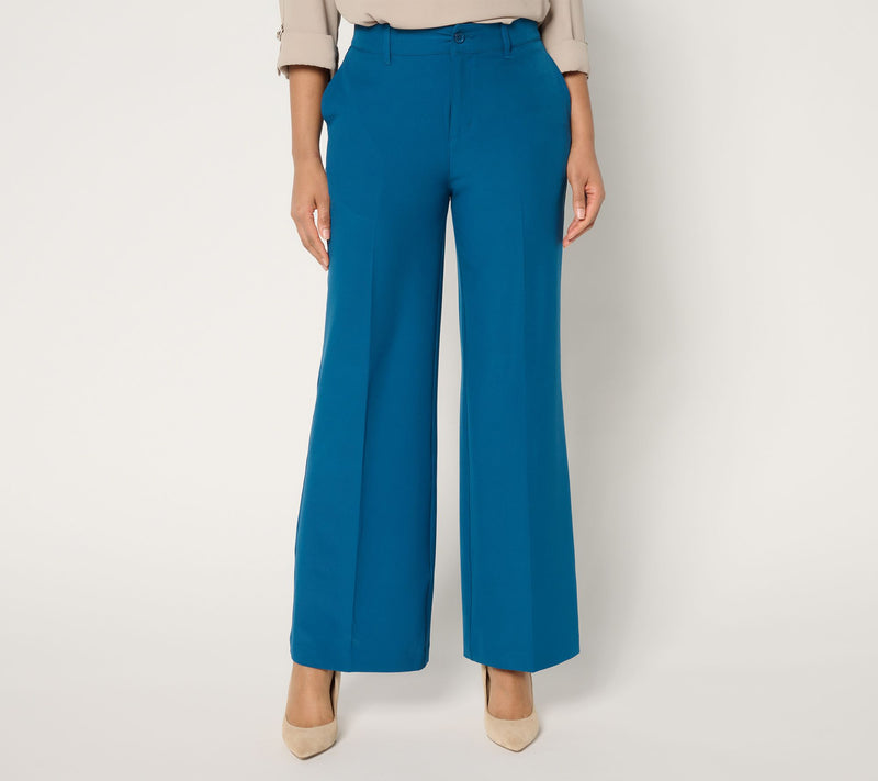 BEAUTIFUL by Lawrence Zarian Regular Wide Leg Tailored Pant — View 3
