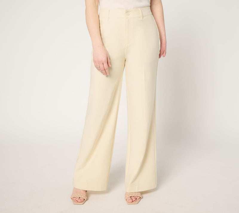 BEAUTIFUL by Lawrence Zarian Petite Wide Leg Tailored Pant — View 13