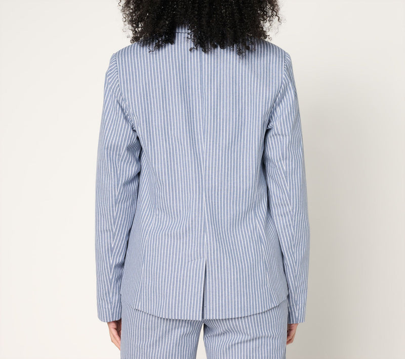 BEAUTIFUL by Lawrence Zarian Notch Collar Blazer Blazer — View 5