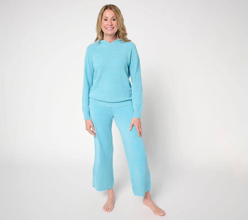 Barefoot Dreams CozyChic Ultra Lite Striped Hoodie — View 4