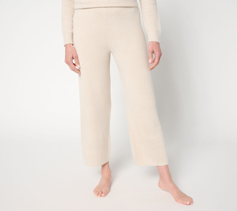 Barefoot Dreams Petite CozyChic Ultra Lite Stripe Cuff Crop Pant — View 15