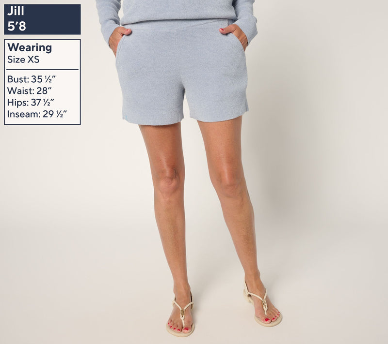 Barefoot Dreams CozyChic Ultra Lite Ribbed Short — View 12
