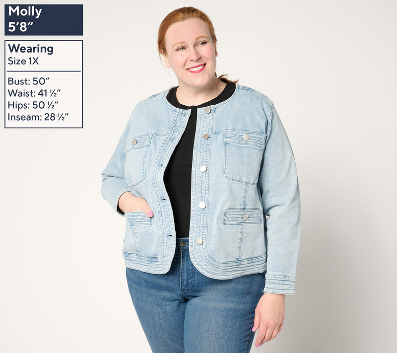 Studio Park x Amy Stran Denim Lady Jacket — View 2
