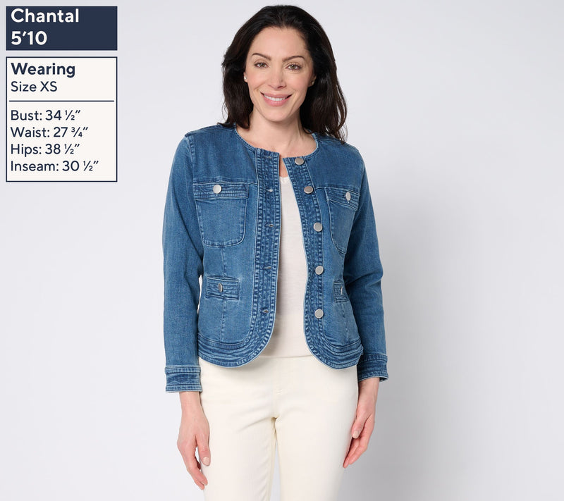 Studio Park x Amy Stran Denim Lady Jacket — View 3