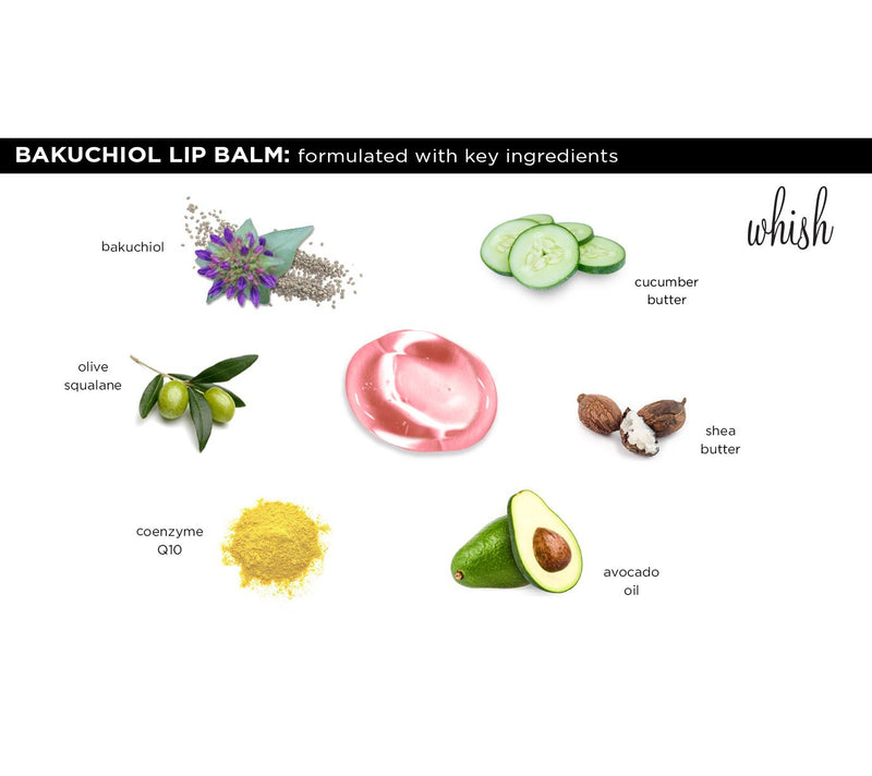 Whish Moisturizing Lip Balm Trio with Bakuchiol — View 3