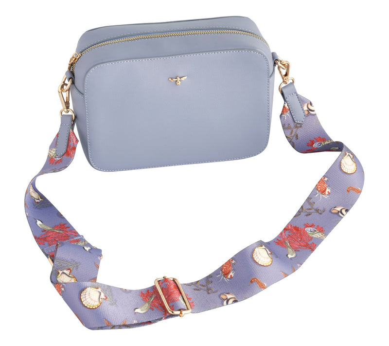 Fable England Whispering Sands Printed Strap Camera Bag — Main view