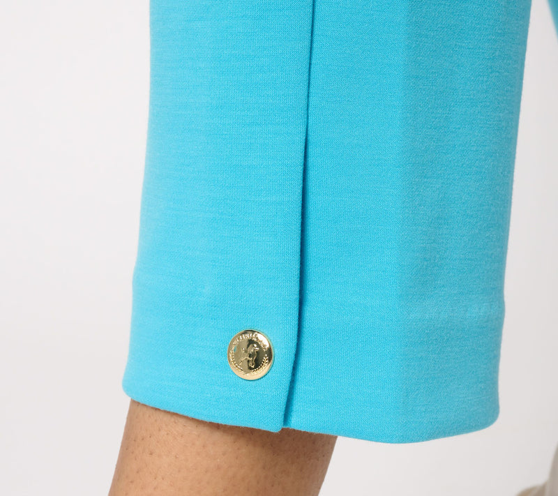 Isaac Mizrahi Live! Tall Clubhouse Scuba Knit Crop Pants — View 8