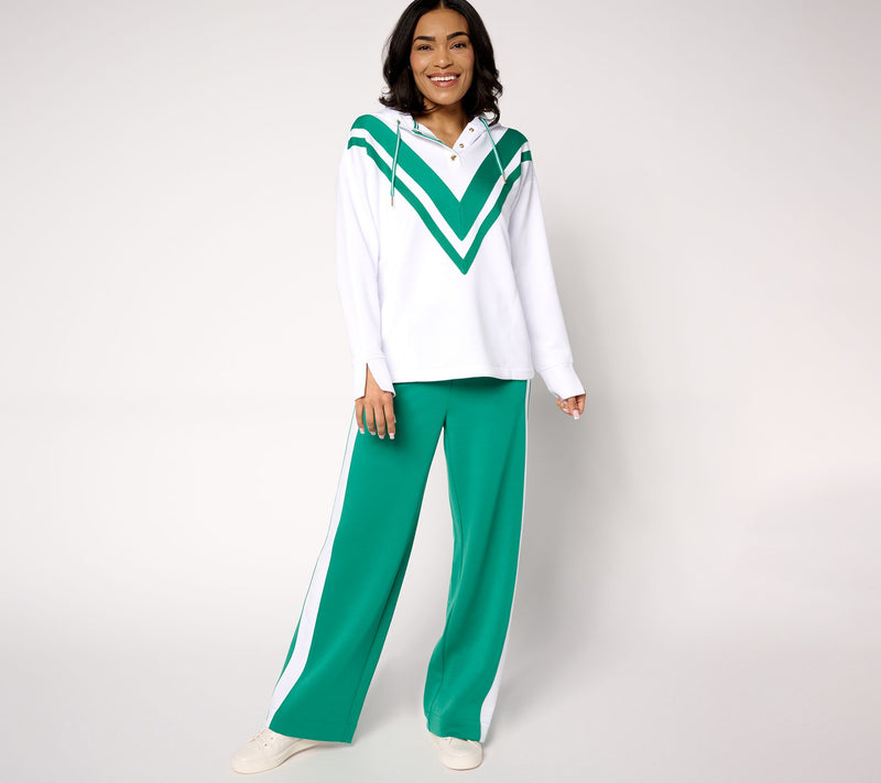 Isaac Mizrahi Live! Tall Clubhouse Scuba Knit Pants — View 11