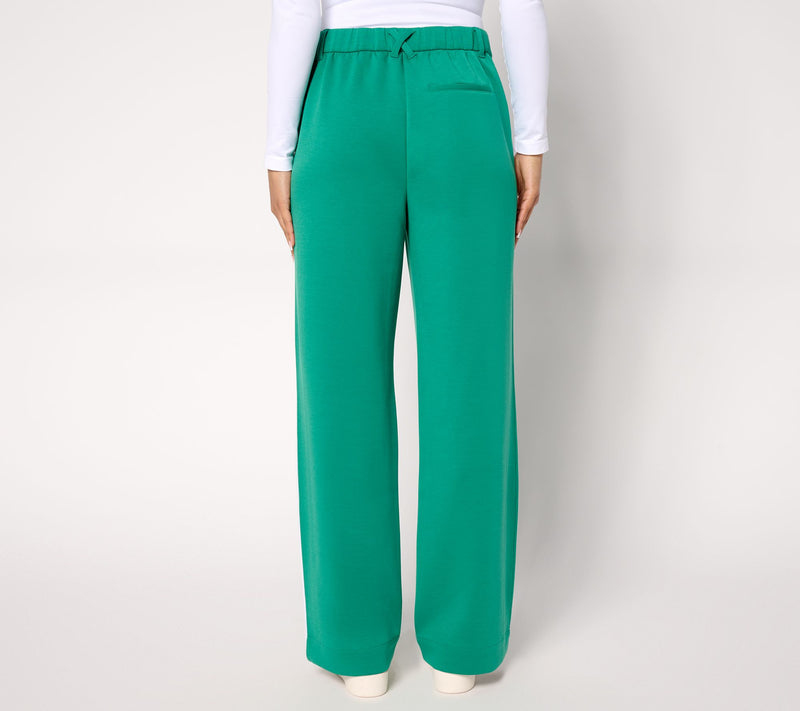 Isaac Mizrahi Live! Tall Clubhouse Scuba Knit Pants — View 10